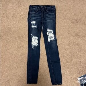 American Eagle Distressed Skinny Jeans